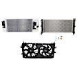 2007 Chevrolet Monte Carlo - 3-Piece Kit A/C Condenser, 5.3L 8Cyl,  Includes (1) A/C Condenser, (1) Cooling Fan Assembly, and (1) Radiator
