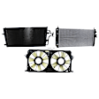 2011 Cadillac DTS Luxury - 3-Piece Kit A/C Condenser, 4.6L 8Cyl,  Includes (1) A/C Condenser, (1) Cooling Fan Assembly, and (1) Radiator