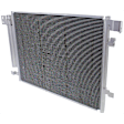 3-Piece Kit A/C Condenser, 3.6L, 6Cyl, Includes (1) A/C Condenser, (1) Cooling Fan Assembly and (1) Radiator