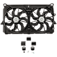 3-Piece Kit A/C Condenser, includes (1) A/C Condenser, (1) Cooling Fan Assembly and (1) Radiator, 4.8L/5.3L/6.0L/6.2L Eng., 8 Cyl.