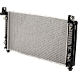 3-Piece Kit A/C Condenser, includes (1) A/C Condenser, (1) Cooling Fan Assembly and (1) Radiator, 4.8L/5.3L/6.0L/6.2L Eng., 8 Cyl.