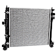 2-Piece Kit A/C Condenser, Automatic Transmission, 4 Cyl 2.5L, includes (1) A/C Condenser and (1) Radiator