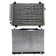 2005 Cadillac CTS - 2-Piece Kit A/C Condenser, 2.8L 6Cyl,  Includes (1) A/C Condenser and (1) Radiator