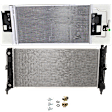 2007 Chevrolet Monte Carlo - 2-Piece Kit A/C Condenser, 5.3L 8Cyl,  Includes (1) A/C Condenser and (1) Radiator