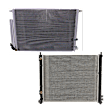 2008-2014 Cadillac CTS - 2-Piece Kit A/C Condenser, includes (1) A/C Condenser and (1) Radiator, 3.0L/3.6L Eng., 6 Cyl.