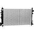 2-Piece Kit A/C Condenser, includes (1) A/C Condenser and (1) Radiator, 2.0L Eng., 4 Cyl.