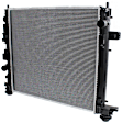 2-Piece Kit A/C Condenser, includes (1) A/C Condenser and (1) Radiator, 2.0L Eng., 4 Cyl.