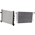 2-Piece Kit A/C Condenser includes (1) A/C Condenser and (1) Radiator, 2.0L/2.5L/3.6L Eng., 4 and 6 Cyl.