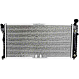 1997-2000 Oldsmobile Silhouette - 2-Piece Kit A/C Condenser, includes (1) A/C Condenser and (1) Radiator, 3.1L/3.4L/3.8L Eng., 6 Cyl.