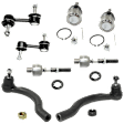8-Piece Kit Front, Driver and Passenger Side Suspension Kit, Includes (2) Ball Joint, (2) Sway Bar Link, and (4) Tie Rod End