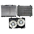 2006 Cadillac CTS - 3-Piece Kit A/C Condenser, 3.6L 6Cyl,  Includes (1) A/C Condenser, (1) Cooling Fan Assembly, and (1) Radiator