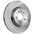 2006 Volvo S40 - 2-Wheel Set Front Brake Disc and Pad Kit, Plain Surface, 5 Lugs, 299.97 mm, Ceramic, 320mm  Disc, For Models With 278mm or 300mm Brake Rotor, 2.4L 5Cyl,  Includes (2) Disc and (1) Pad Set