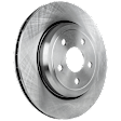KIT-072924-1482 2-Wheel Set Rear Brake Disc and Pad Kit, Plain Surface 5 Lugs 350.01 mm Ceramic, Includes (2) Brake Disc and (1) Brake Pad Set
