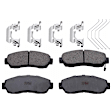 KIT-072924-2053 2-Wheel Set Front Brake Disc and Pad Kit, Plain Surface 5 Lugs 320.04 mm Ceramic, Includes (1) Brake Pad Set and (2) Brake Disc