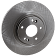 2019 Kia Sedona - 2-Wheel Set Brake Disc and Pad Kit, Plain Surface, 5 Lugs, 320.04 mm, Ceramic, 3.3L 6Cyl, Includes (2) Disc and (1) Pad Set