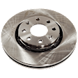 2014 Chevrolet Spark - 2-Wheel Set Front Brake Disc and Pad Kit, Plain Surface, 4 Lugs, 256.03 mm, Ceramic, 1.2L 4Cyl,  Includes (2) Disc and (1) Pad Set