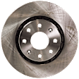 2014 Chevrolet Spark - 2-Wheel Set Front Brake Disc and Pad Kit, Plain Surface, 4 Lugs, 256.03 mm, Ceramic, 1.2L 4Cyl,  Includes (2) Disc and (1) Pad Set