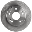 KIT-072924-3067 2-Wheel Set Brake Disc and Pad Kit, Plain Surface 5 Lugs 259.59 mm Ceramic, Includes (2) Brake Disc and (1) Brake Pad Set