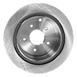 KIT-072924-3257 2-Wheel Set Rear Brake Disc and Pad Kit, Plain Surface 5 Lugs 308 mm Semi-metallic, Includes (1) Brake Pad Set and (2) Brake Disc