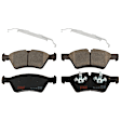 2009 Mercedes Benz GL450 - Front Brake Disc and Pad Kit, Plain Surface, 5 Lugs, Semi-Metallic, AWD, enginedesignationname : 273.923, FI, For Models With Front Disc Brake