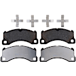 KIT-072924-4399 2-Wheel Set Front Brake Disc and Pad Kit, Plain Surface 5 Lugs 329.95 mm Semi-metallic, Includes (1) Brake Pad Set and (2) Brake Disc