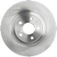 KIT-072924-4482 2-Wheel Set Front Brake Disc and Pad Kit, Plain Surface 5 Lugs 293.4 mm Ceramic, Includes (2) Brake Disc and (1) Brake Pad Set