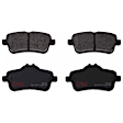 KIT-072924-4865 Rear Brake Disc and Pad Kit, Plain Surface 5 Lugs Semi-metallic