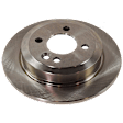 KIT-072924-4967 Rear Brake Disc and Pad Kit, Plain Surface 4 Lugs 259.08 mm Semi-metallic