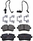 KIT-072924-5219 2-Wheel Set Rear Brake Disc and Pad Kit, Cross-drilled and Slotted 5 Lugs 329.95 mm Semi-metallic, Includes (1) Brake Pad Set and (2) Brake Disc