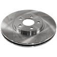KIT-072924-553 Front Brake Disc and Pad Kit, Plain Surface 5 Lugs Ceramic