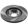 KIT-072924-553 Front Brake Disc and Pad Kit, Plain Surface 5 Lugs Ceramic