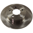 KIT-072924-660 2-Wheel Set Rear Brake Disc and Pad Kit, Plain Surface 5 Lugs 292 mm Ceramic, Includes (1) Brake Pad Set and (2) Brake Disc