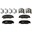 KIT-072924-693 2-Wheel Set Rear Brake Disc and Pad Kit, Plain Surface 5 Lugs 305.05 mm Ceramic, Includes (2) Brake Disc and (1) Brake Pad Set
