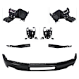 7-Piece Kit, Bumper, Painted Black, Includes (1) Bumper and (6) Bumper Bracket