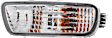 7-Piece Kit Grille Chrome Shell with Painted Dark Gray Insert, Includes (2) Corner Light, (1) Grille Assembly, (2) Headlight, and (2) Turn Signal Light