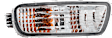 7-Piece Kit Grille Chrome Shell with Painted Dark Gray Insert, Includes (2) Corner Light, (1) Grille Assembly, (2) Headlight, and (2) Turn Signal Light