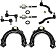 2004-2008 Acura TSX - 8-Piece Kit Control Arm Includes (2) Control Arm, (2) Sway Bar Link, and (4) Tie Rod End