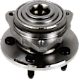 2002-2004 Jeep Liberty - 10-Piece Kit Front, Driver and Passenger Side Suspension Kit, Includes (2) Ball Joint, (2) Control Arm, (4) Tie Rod End, and (2) Wheel Hub