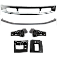 6-Piece Kit, Bumper, Chrome, Includes (1) Bumper, (4) Bumper Bracket, and (1) Bumper Trim