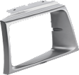 2000 Ford E-150 Econoline Club Wagon - 6-Piece Kit Halogen Headlight, With bulb(s), For Models With Short Bed, OE Replacement,  Includes (2) Corner Light, (2) Headlight, and (2) Headlight Door