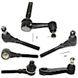 6-Piece Kit Idler Arm, Includes (1) Idler Arm, (1) Pitman Arm, and (4) Tie Rod End