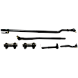 6-Piece Kit Tie Rod End, 4WD Includes (2) Tie Rod Adjusting Sleeve and (4) Tie Rod End