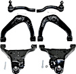 2019 Nissan Frontier - 6-Piece Kit Front, Driver and Passenger Side Suspension Kit, Includes (4) Control Arm and (2) Tie Rod End