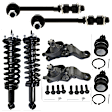 8-Piece Kit Fully Loaded Strut, Includes (4) Ball Joint, (2) Sway Bar Link and (2) Shock Absorber and Strut Assembly