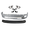 2012 Ram 1500 - 5-Piece Kit Front Bumper, For Models Without Sport Package, Type 2, Chrome, Includes (1) Bumper, (2) Fog Light, (2) Fog Light Bracket, and (1) Valance
