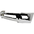 2015 Ram 2500 Laramie Longhorn - 5-Piece Kit Front Bumper, For Models Without Off-Road Package, Chrome, Includes (1) Bumper, (2) Fog Light, (2) Fog Light Bracket, and (1) Valance