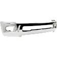 2015 Ram 2500 Laramie Longhorn - 5-Piece Kit Front Bumper, For Models Without Off-Road Package, Chrome, Includes (1) Bumper, (2) Fog Light, (2) Fog Light Bracket, and (1) Valance