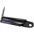 5-Piece Kit, Bumper, Chrome, Includes (1) Bumper, (2) Bumper Bracket, (1) Bumper Cover, and (1) Valance