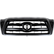 2010 Toyota Tacoma - 5-Piece Kit Halogen Headlight, With bulb(s), For Models Without Sport Package, OE Replacement,  Includes (1) Grille Assembly, (2) Headlight, and (2) Headlight Filler
