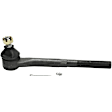 6-Piece Kit Tie Rod End, RWD Includes (2) Tie Rod Adjusting Sleeve and (4) Tie Rod End